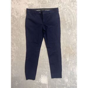 Banana Republic Womens Sloan Fit Ankle Pants Skinny Navy Size 2